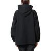 adidas Preserve Warm Jacket With Solid Color Pockets And Zip Hoodie Women Outerwear Black HM4990