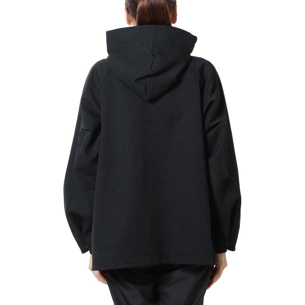 adidas Preserve Warm Jacket With Solid Color Pockets And Zip Hoodie Women Outerwear Black HM4990