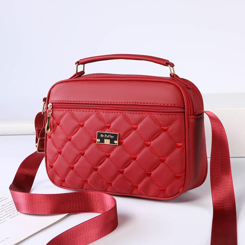 Women's Spring Fashion Crossbody & Shoulder Bag - 2025 New Design, Small Square Handbag