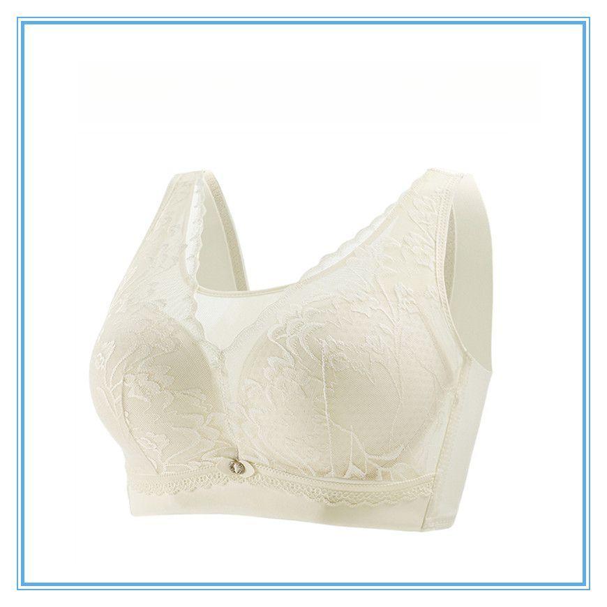 Seamless Bra for Women Without Steel Rims Thin and Beautiful Back Bra Lace Gathered and Gathered Accessory Bra