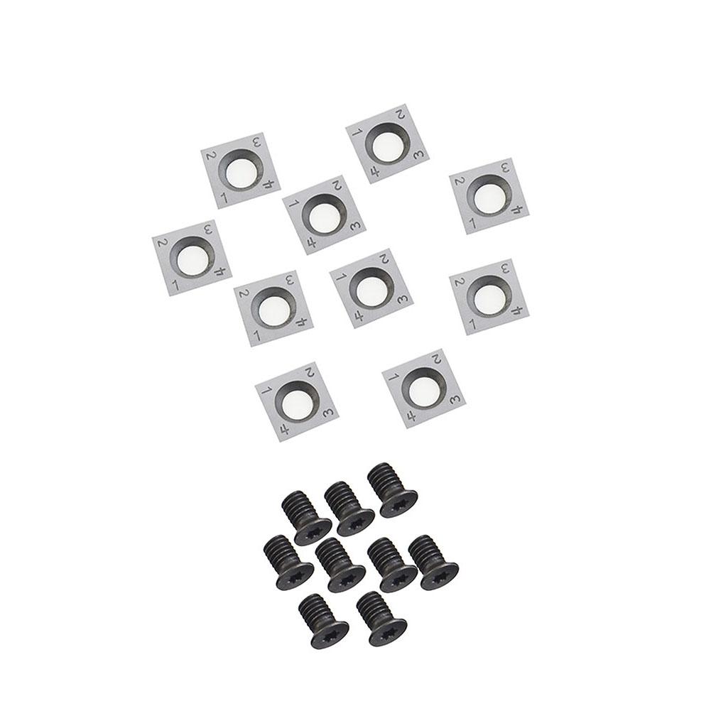 Elektrowerkzeuge Hartmetall-Wendeplatten Quadratisch Gerade Fläche Drehen