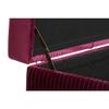 Banquette - DKD Home Decor - Bordeaux - Métal - 110 x 42 x 44 cm - 2 places