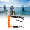Smycz do wiosła kajakowego Linka zapobiegająca zgubieniu Regulowany uchwyt na wędkę zabezpieczający Linka Szybkie zwalnianie Surfing Spiralna linka do kajakarstwa kanadyjkowego