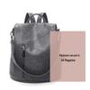 Korean Style Women's Soft Leather Anti-theft Backpack - Versatile, Large Capacity, Double Shoulder for Casual Travel, 2026 Summer