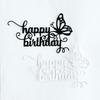 Happy Birthday Cutting Dies Carbon Steel Die Cut Metal Embossing Templates for Card Making Scrapbooking Paper Craft