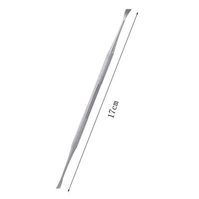 Stainless Steel Dog Teeth Cleaning Tool Double Head Non-slip Handle Dental Calculus Remover Anti-rust Tartar Scraper Scaler
