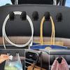 Mini Car Hooks Interior Storage Holder for USB Cable Headphone Key Self-Adhesive Dashboard Wall Hanging Hook Auto Accessories