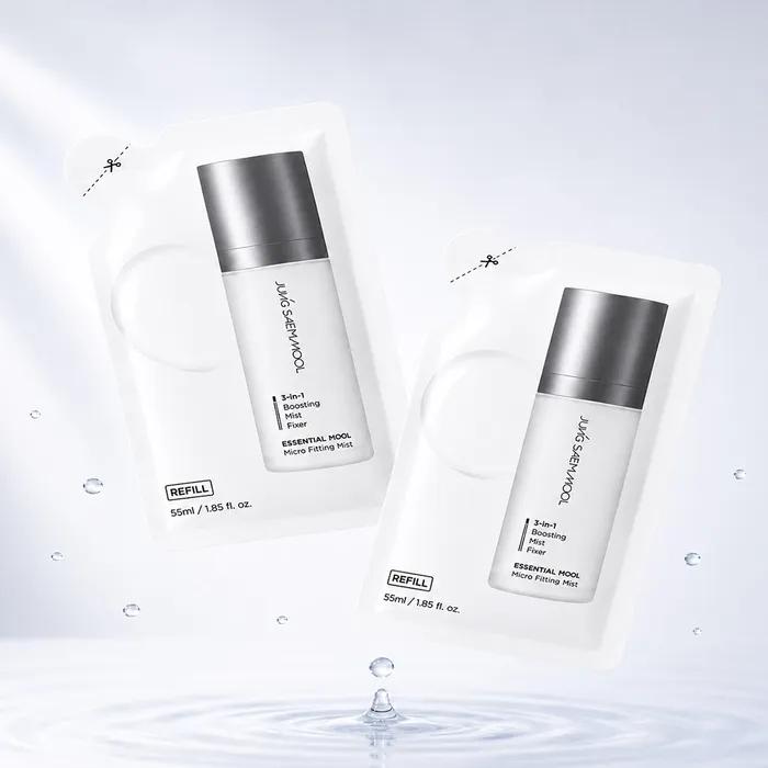 JUNG SAEM MOOL Essential Water Micro Fitting Mist 55ml Refill Duo Special Set