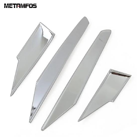 For Hyundai Kona Kauai 2017-   Chrome Rear View Side Door Mirror Strip Molding Trim Exterior Accessories Car Styling