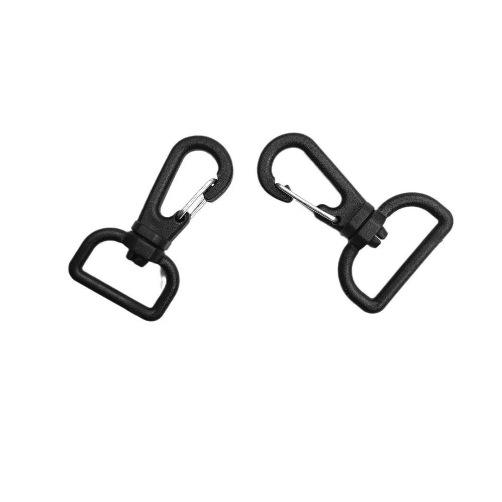 10pcs Plastic Backpack Webbing Carabiner Handbag Hanging Lobster Buckle  For Weave Paracord Lanyard