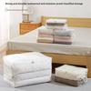 Large Capacity Transparent Peva Packing Bag With Handle For Moving And Closet Storage