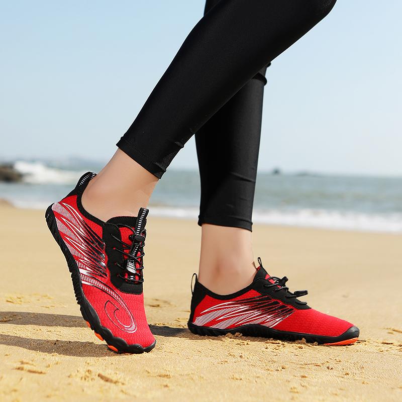 Quick Dry Beach Aqua Shoes Men Women Breathable Barefoot Water Sneakers Non-slip Wading Footwear for Surfing Canyoning Drifting