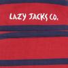 Lazy Jacks Boys Striped Quarter Zip Sweatshirt