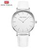 Ultra-thin Fashionable Japanese Movement Waterproof Genuine Leather Strap Women's Watch