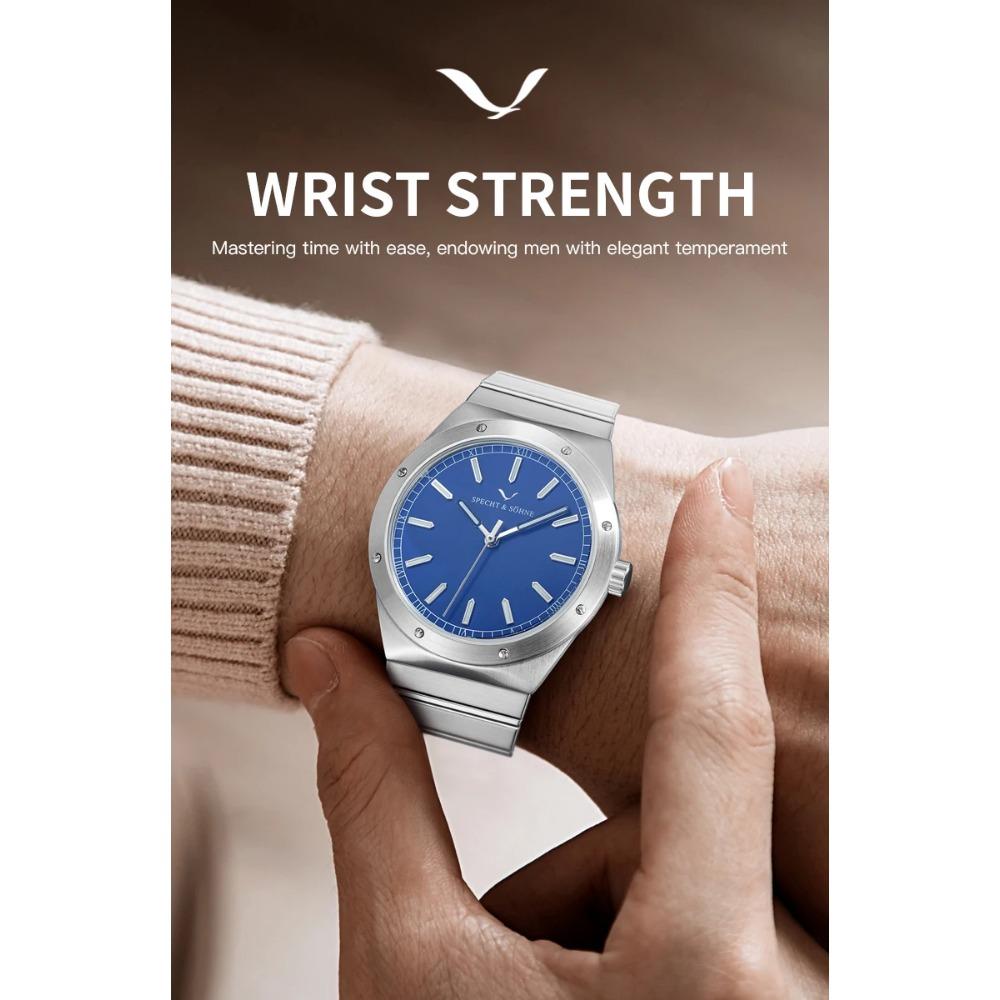 New Arrivals 2025 Specht & Söhne Luxury Watch 38MM Men's Quartz Super Slim Stainless Steel Sapphire Crystal 50M Water Resistant