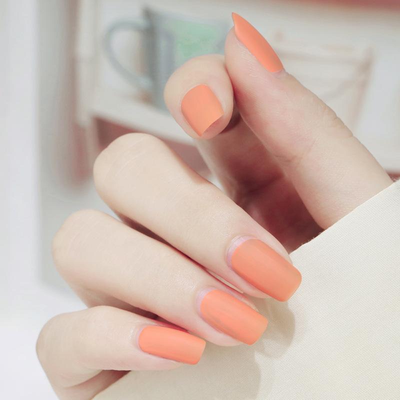 Fog Matte Nail Polish Lasting Non Peelable Scrub Colorless Transparent Bake Free Nail Enamel