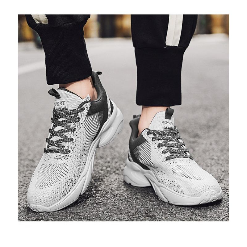 Men's Shoes, Outdoor Sports Shoes, Thick Soled, Height Increasing Casual Shoes, Men's Breathable Mesh Shoes