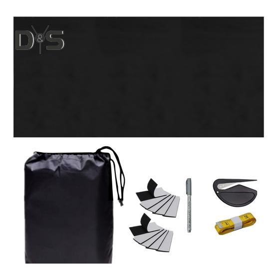 

Портативная затемняющая штора с липучками и застежками-липучками, затемняющая штора из оксфордской ткани с серебряным покрытием для окон, детской комнаты, дома на колесах, для путешествий 3M