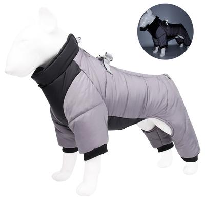 Vestiti Invernali per Cani Domestici per Cani Piccoli Medi Cucciolo Riflettente Impermeabile Caldo Giacca Spessa Imbracatura Chihuahua Tuta Cappotto
