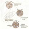 Exquisite Rhinestone Hair Band Net Shape Hair Hoop Fashion Hair Ornaments  Women