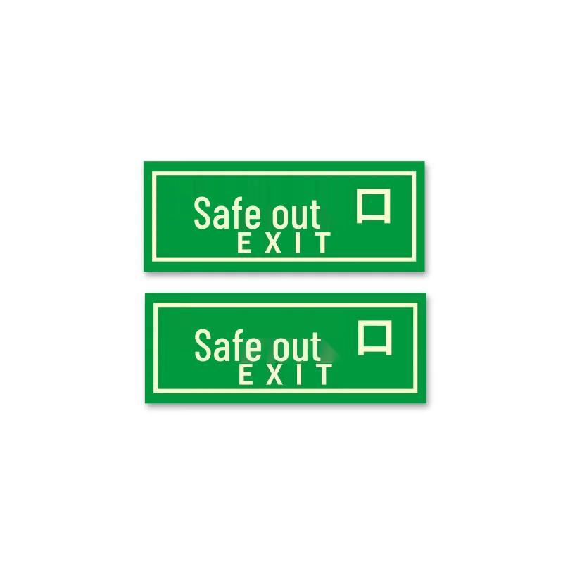 ZT-JB125 Photoluminescent Safety Exit Sign