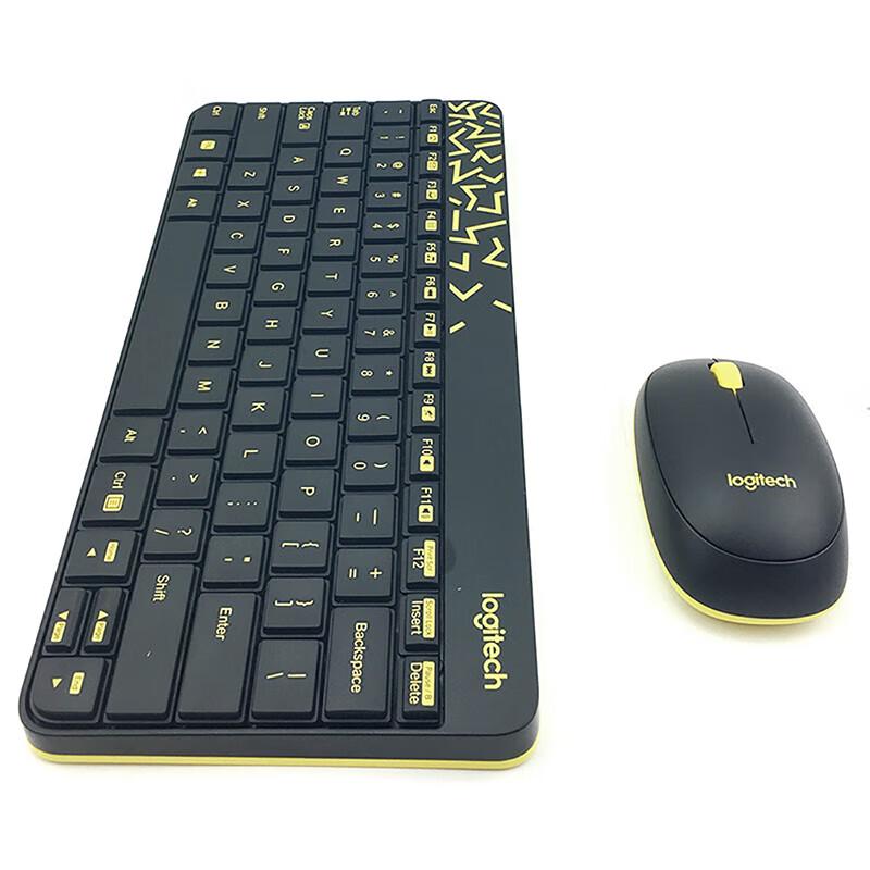 Logitech MK240 Nano Kabelloses Tastatur- und Maus-Set