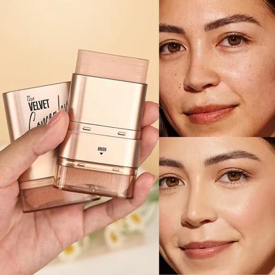 Gezichtsfoundation Contourstick Langhoudend Lichtgewicht Verhelderende Stick Gezichtsconcealer Oneffenheden Contouren Schoonheidsmake-up