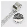 Made in Japan GR-4078 Kamii-so  Fleurette (Silver Foil) 20mm x 3m