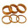 Bike Aluminum Alloy Headsets Spacers Front Fork Washer Bike Spacers Bike Headsets Stem Washer for Mountain Bicycles