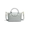 Premium sense hand-woven bag women's spring and summer fashionable dumpling bag handbag foreign style soft leather messenger bag casual shoulder