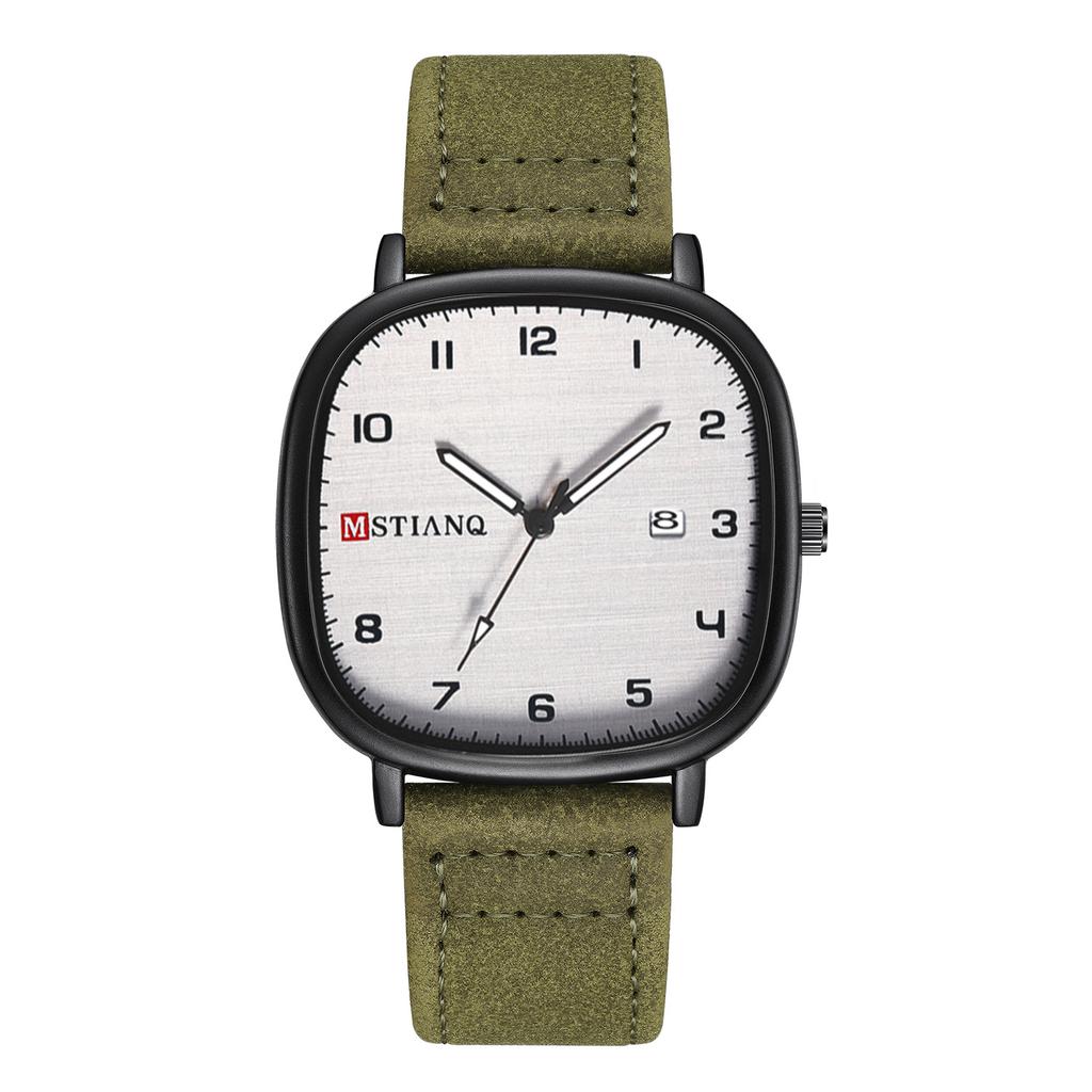 Niche Design Square Watch Student Simple Fashion Women Simple Temperament Trendy Retro Male Couple Watch