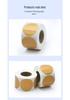Gold Thermal Adhesive Round Sticker Paper for Lunch Box & Food Retention Labels