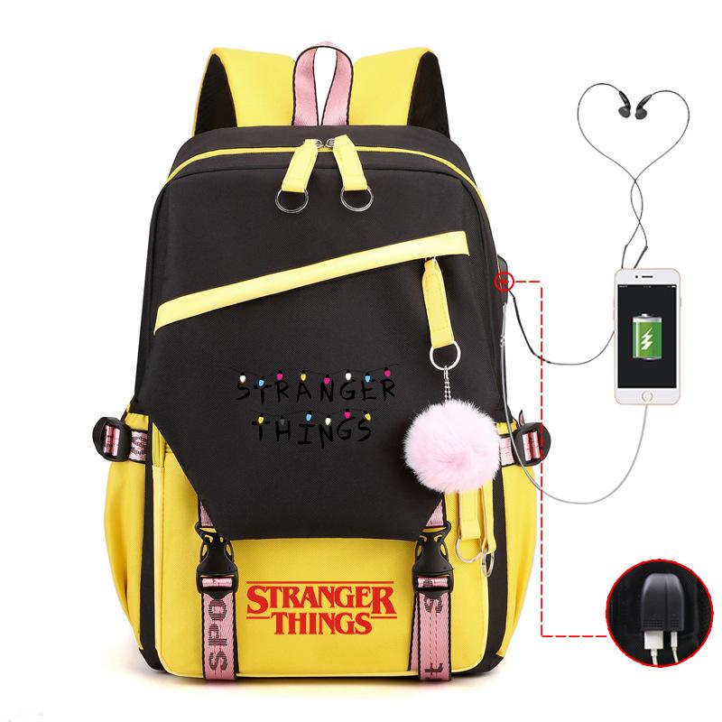 

Периферийный рюкзак с принтом для средней школы, старшей школы, колледжа, школьная сумка No specification