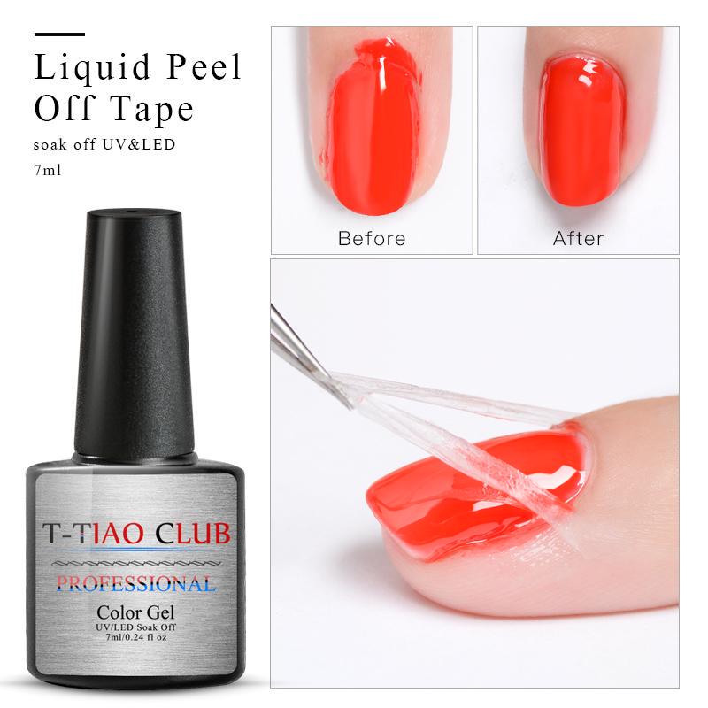 Buy TTIAO CLUB 7ml Peel Off Protective Nail Polish Manicure Protected