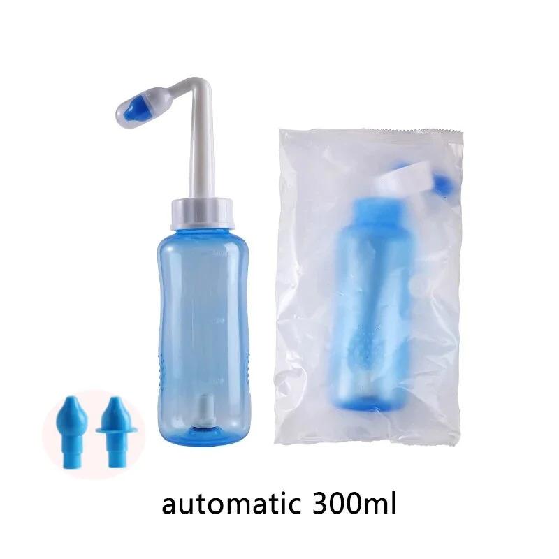 500ML Baby Nasal Irrigator Nasal Rinse Bottle Nose Wash Cleaner Nose Protector Avoid Allergic Rhinitis Adults Children Neti Pot