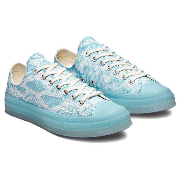 Chuck 70 Golf Wang X Chuck 70 Converse Low 'Blue Python' 173190C