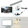Bewegungssensor-Leiste für Wii/Wii U Kabelgebundener Bewegungssensor-Empfänger IR-Signal-Strahlleiste Ersatz für Wii U Konsole Gaming-Zubehör