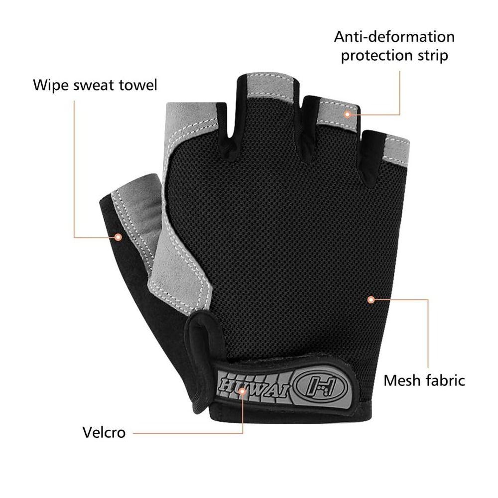 Rukavice na kolo tlumící nárazy Protiskluzové cyklistické rukavice Příslušenství Cyklistické rukavice
