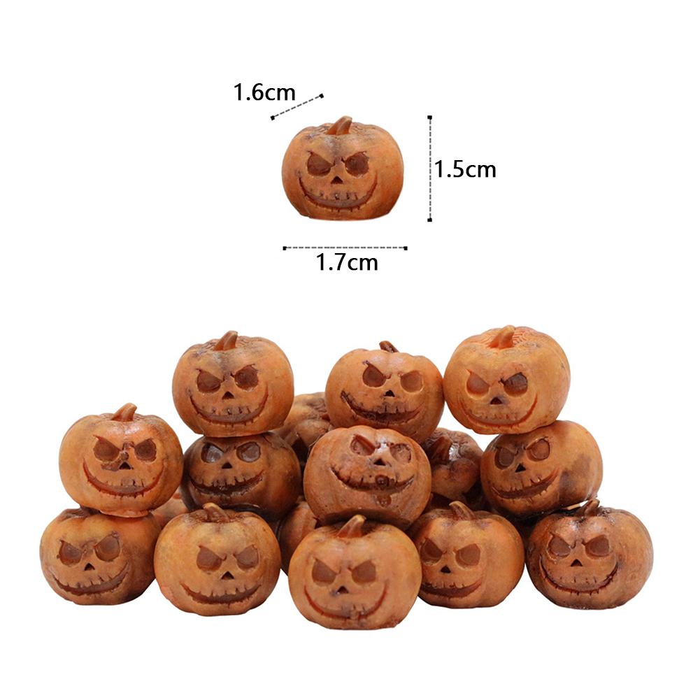 Holiday Pumpkins Decorations Lightweight Small Carved Pumpkins Home Decor Accents