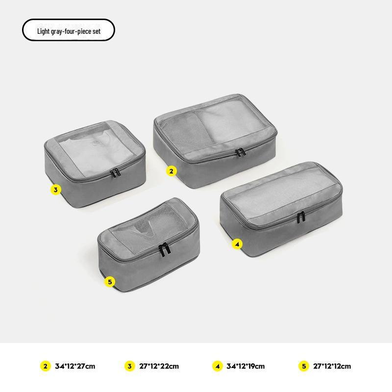 "Compression Travel Storage Bags - Expandable Packing Set"