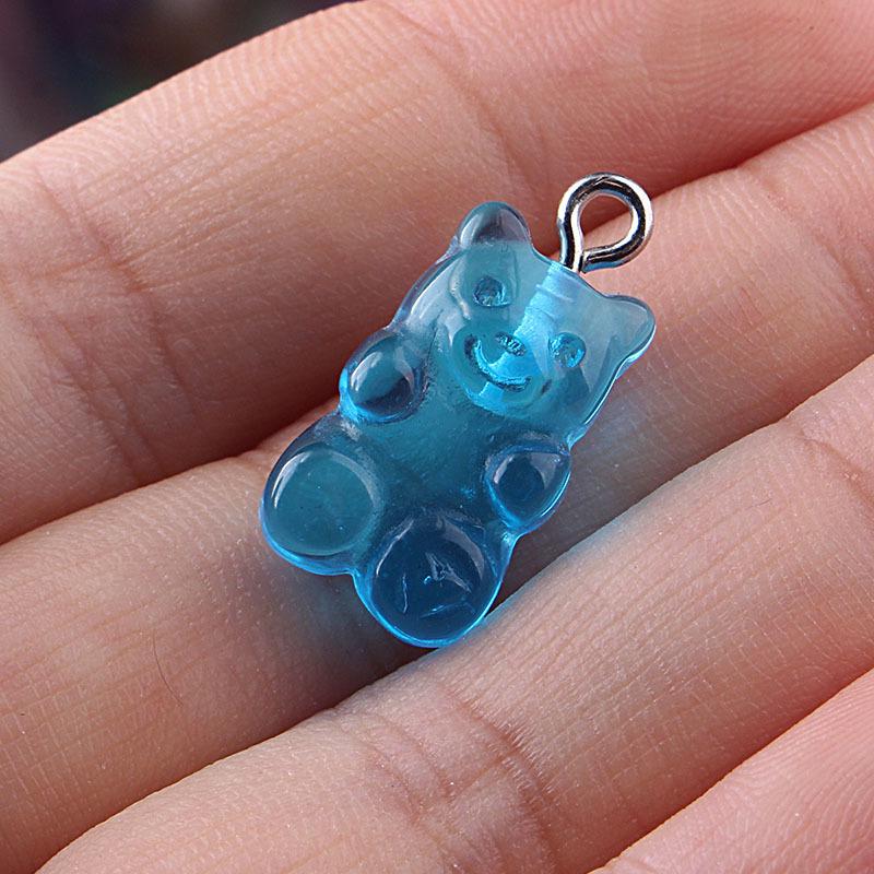 Little Bear Resin Keychain & DIY Jewelry Accessories