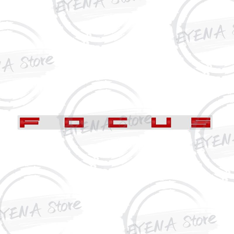 qdjfz10 For Ford Focus Fusion Logo ST Line MK2 MK3 MK4 Lettering Metal Badge Stickers Car Rear Trunk Body Emblem Auto Accessories
