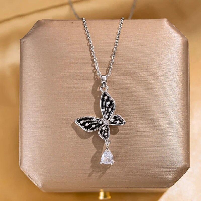 

1 шт. Роскошный кулон из меди с золотым покрытием и прохладным ветром в сочетании с цепочкой из нержавеющей стали, ожерелье-чокер