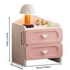 Modern Nightstand Bed Side Table Dressing Bedside Table Small Cabinet Sofa Tea Table Multifunctional Cabinet Furniture