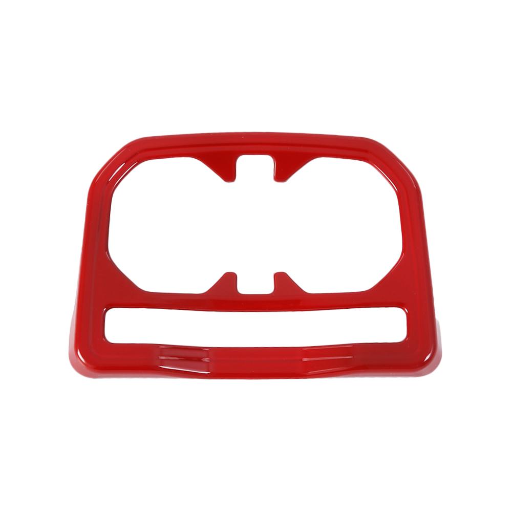 For Jeep Wrangler JL 2018     Car Rear Water Holder Cup Cover Trim Water Cup Holder Cover Frame Trim Accessories