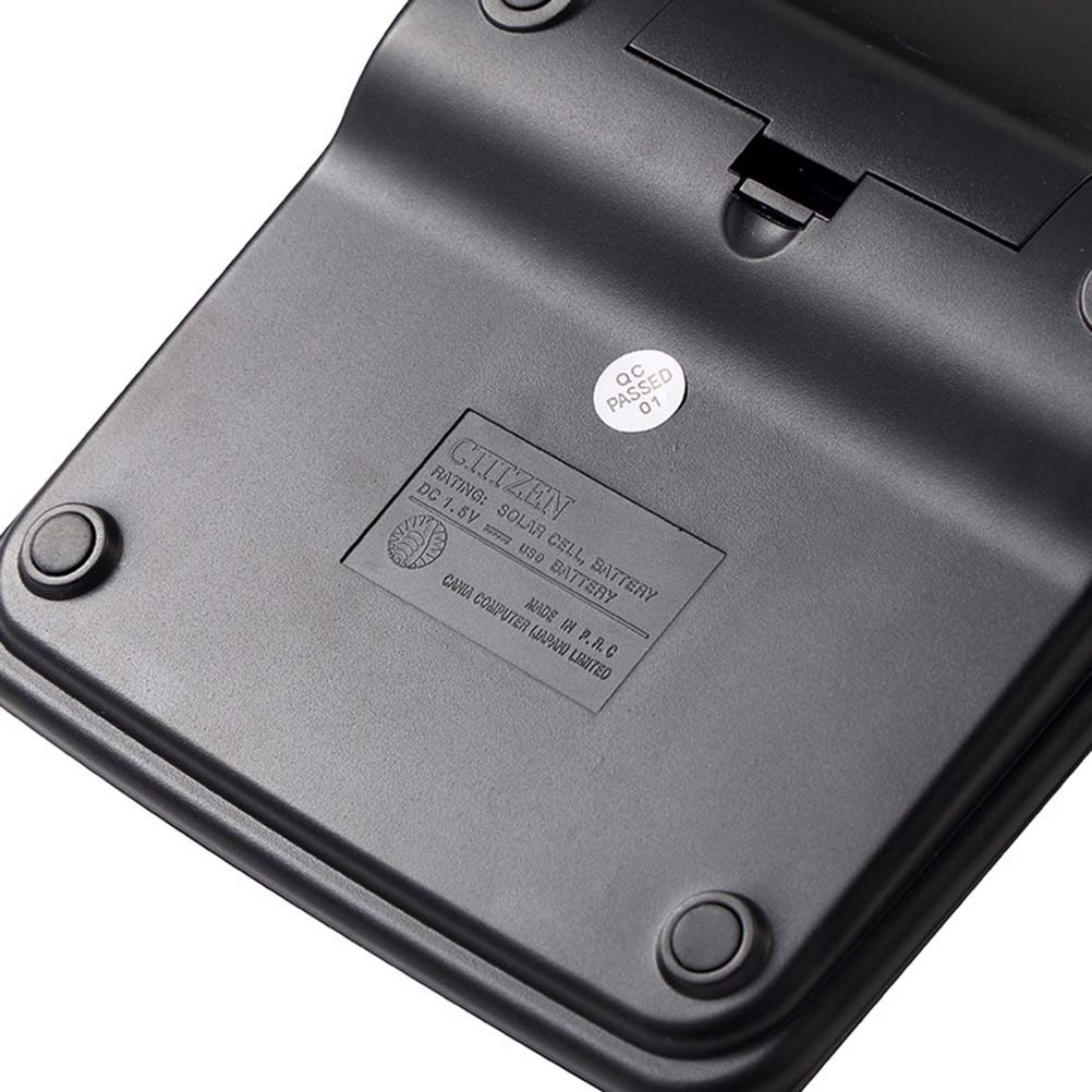 12 Digit Dual Power Basic Calculator Handheld Desktop Calculator with Large LCD Display Big