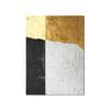 Canvas Painting Nordic Abstract Golden Black Annual Ring Poster and Print Wall Art Picture for Living Room Home Decoration No Frame