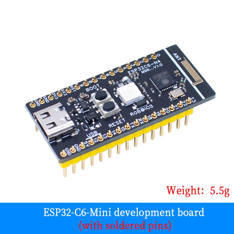 ESP32-C6-MiNi Development Board ESP32C6 Minimum System Board ESP32 Core Board RISC-V Espressif IoT WiFi6 Bluetooth Zigbee