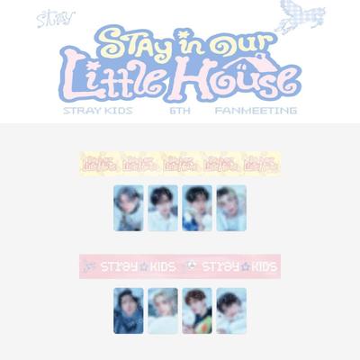 Vorbestellung Stray Kids 6. Fanmeeting Stay in Our Little House Box Tapte Set