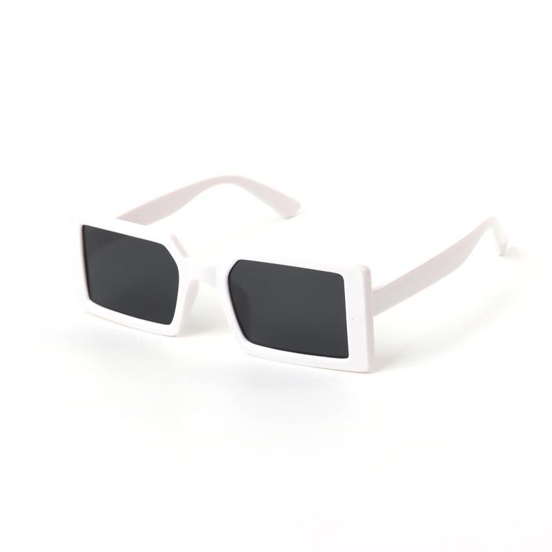 Wind Rectangular Small Square Sunglasses Men'S And Women'S Fashion Street Shooting Popular Sunglasses